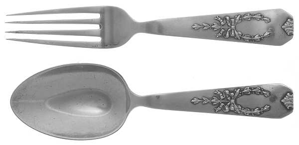 Madam Jumel (Sterling, 1908) 2 Pc Baby Set (BF, BS)