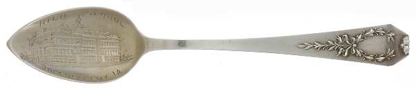 Madam Jumel (Sterling, 1908) Souvenir Spoon (Five O'Clock)