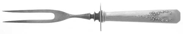 Madam Jumel (Sterling, 1908) Individual 2-Prong Silverplate Bird Fork
