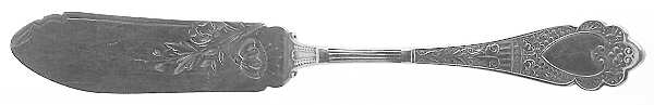 Murillo (Sterling, 1875) Flat Handle Master Butter Knife