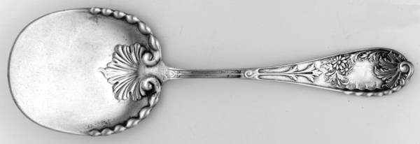 Undine (Sterling, 1888) Solid Waffle Server