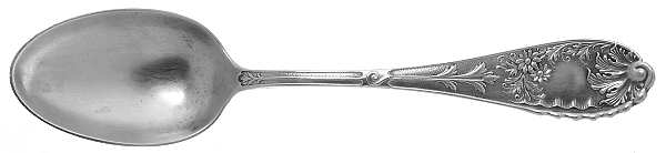Undine (Sterling, 1888) Dessert/Oval Soup Spoon by Wood & Hughes