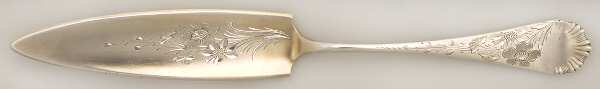 Victoria No. 80 (Sterling, 1885) Bright Cut Jelly Cake Server