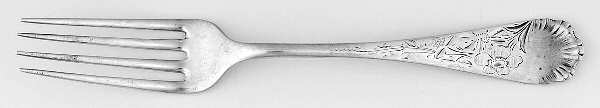 Victoria No. 80 (Sterling, 1885) Monogram Fork