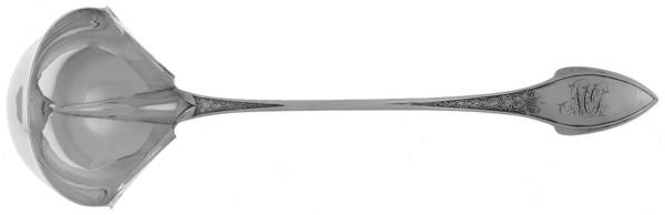 Zephyr (Sterling, 1870) Large Solid Soup Ladle