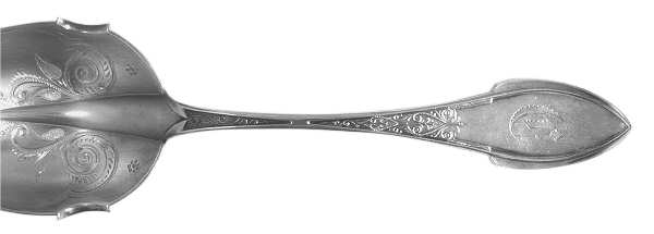 Zephyr (Sterling, 1870) Vegetable Serving Spoon (Solid)