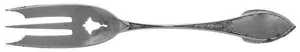 Zephyr (Sterling, 1870) Old Style Pickle Fork