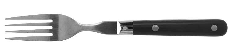 Mardi Gras-Black (Stainless) Fork