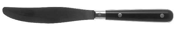 Mardi Gras-Black (Stainless) Modern Hollow Knife