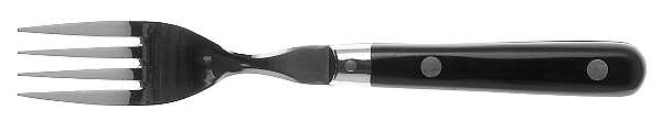 Mardi Gras-Black (Stainless) Individual Salad Fork