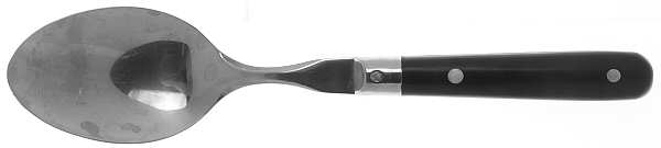 Mardi Gras-Black (Stainless) Tablespoon (Serving Spoon)