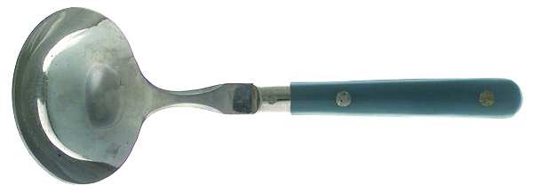 Mardi Gras-Blue (Williamsburg) Solid Gravy Ladle