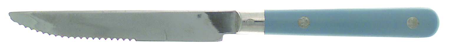 Mardi Gras-Blue (Williamsburg) Individual Steak Knife Hollow Handle