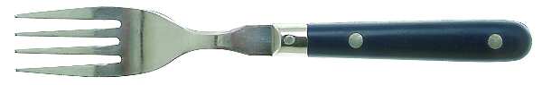 Mardi Gras-Navy-Cobalt (Stainless) Individual Salad Fork