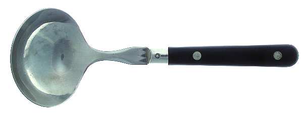 Mardi Gras-Navy-Cobalt (Stainless) Solid Gravy Ladle