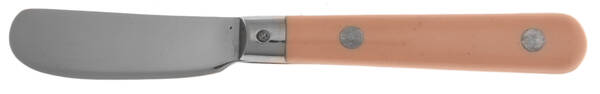 Mardi Gras-Peach (Stainless) Butter Spreader Hollow Hdl-Paddle/Stainless Blade
