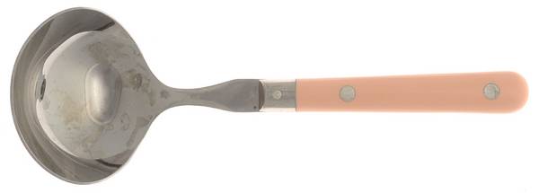 Mardi Gras-Peach (Stainless) Solid Gravy Ladle