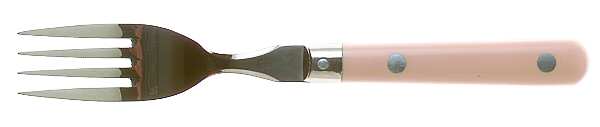 Mardi Gras-Peach (Stainless) Individual Salad Fork