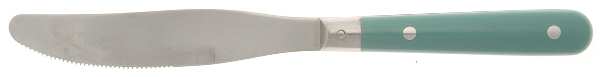 Mardi Gras-Teal (Stainless) Modern Hollow Knife