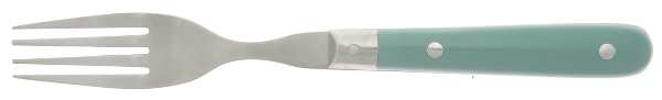 Mardi Gras-Teal (Stainless) Fork