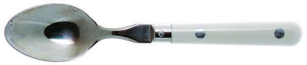 Mardi Gras-White (Stainless) Teaspoon