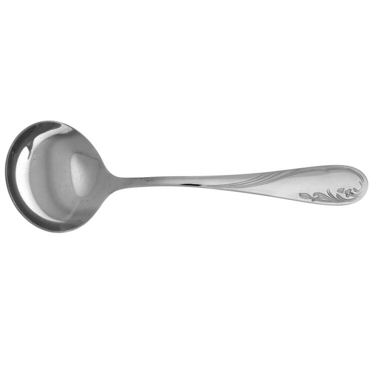Spring Time (Stainless) Solid Gravy Ladle