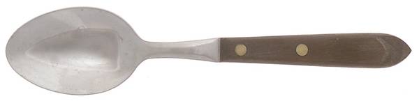 Town and Country-Brown-Walnut (Stainless) Place/Oval Soup Spoon