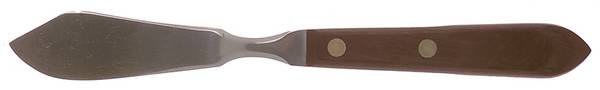 Town and Country-Brown-Walnut (Stainless) Hollow Handle Master Butter Knife