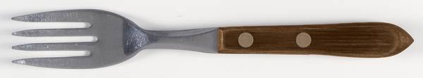 Town and Country-Brown-Walnut (Stainless) Individual Salad Fork