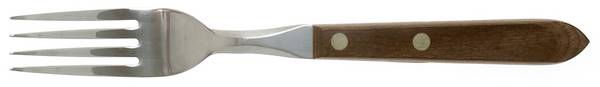Town and Country-Brown-Walnut (Stainless) Fork