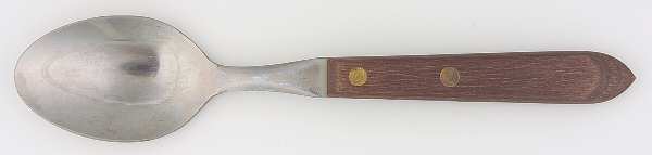Town and Country-Brown-Walnut (Stainless) Dessert/Oval Soup Spoon