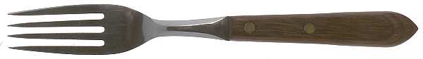 Town and Country-Brown-Walnut (Stainless) Fork