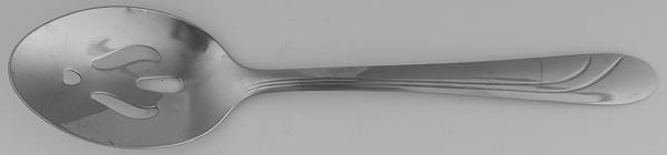 Finesse (Stainless) Pierced Tablespoon (Serving Spoon)