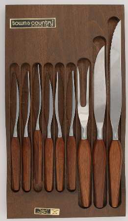 WAF7 (STAINLESS) Steak & Carving Set with Box