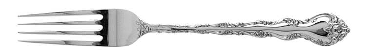 Abbey Rose (Silverplate, 1981) Fork