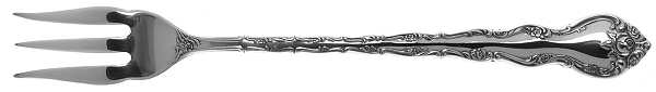 Abbey Rose (Silverplate, 1981) Cocktail/Seafood Fork
