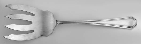 Alamo (Silverplate, 1913) Solid Serving Fork