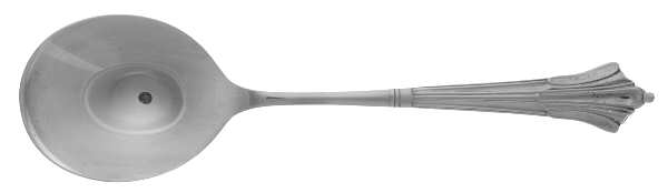 Albany (Silverplate, 1996) Round Bowl Soup Spoon (Gumbo)