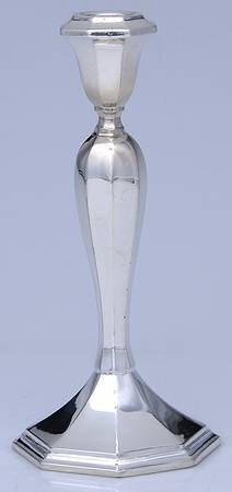 Alden (Silverplate, Hollowware) 8" Candlestick