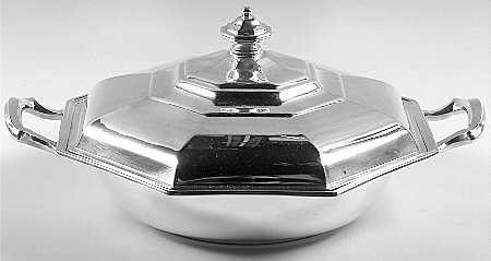 Alden (Silverplate, Hollowware) Silverplate Round Covered Casserole