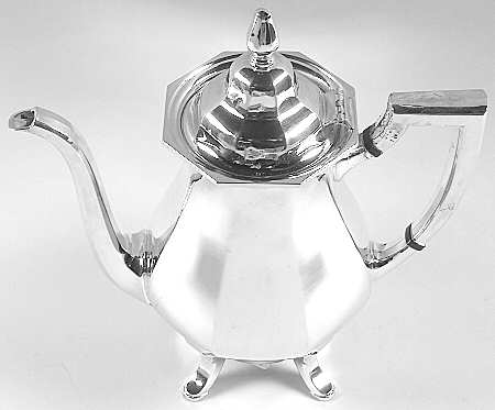 Alden (Silverplate, Hollowware) Silverplate Coffee Pot