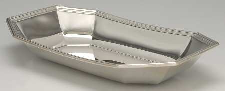 Alden (Silverplate, Hollowware) Silverplate Bread Tray