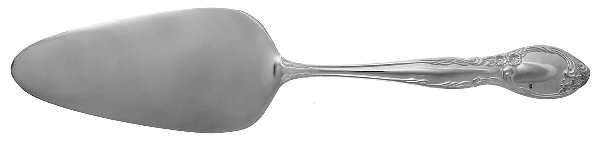 Amberly (Silverplate, 1985) Solid Pie Server by Wallace Silver