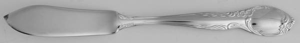 Amberly (Silverplate, 1985) Flat Handle Master Butter Knife
