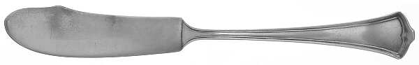 America (Sterling, 1915) Flat Handle Master Butter Knife