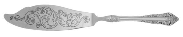 Antique Baroque (Stainless) Fish Serving Knife with Stainless Blade HC