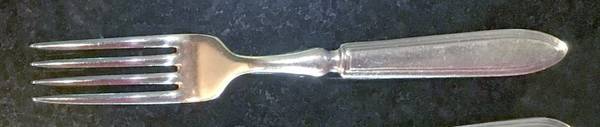 Andover (Silverplate, 1913) Indented Solid Handled Fork