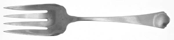 Antique (Sterling, 1926) Medium Solid Cold Meat Serving Fork