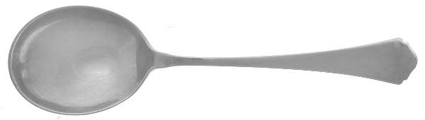Antique (Sterling, 1926) Round Bowl Soup Spoon (Bouillon)