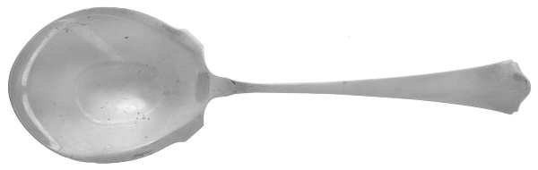Antique (Sterling, 1926) Solid Salad Serving Spoon